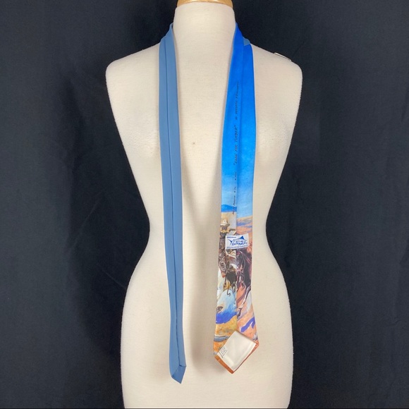 Ralph Marlin “Dash for Timber” men’s tie - Picture 5 of 9